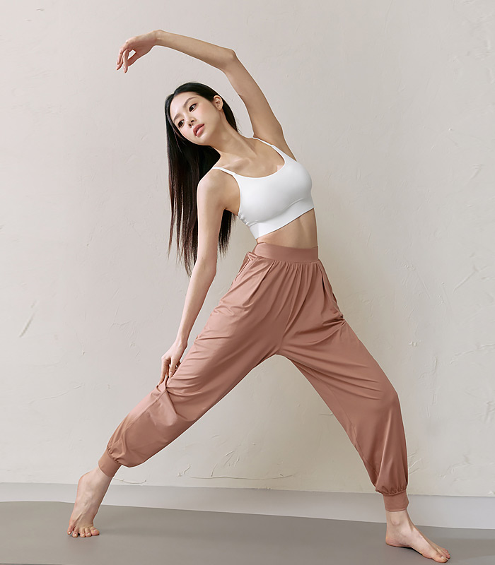 Relax Feather Jogger fit Harem Pants
