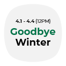 goodbye winter icon