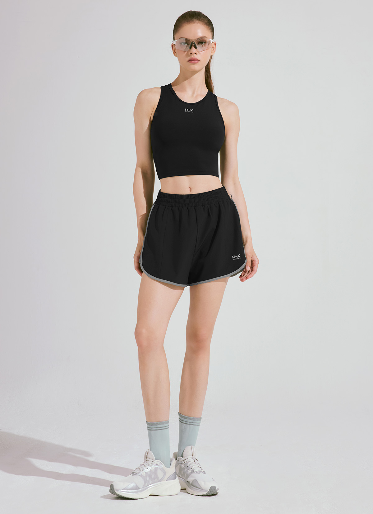 젝시믹스 - RX 펀칭 리플렉티브 투인원 쇼츠