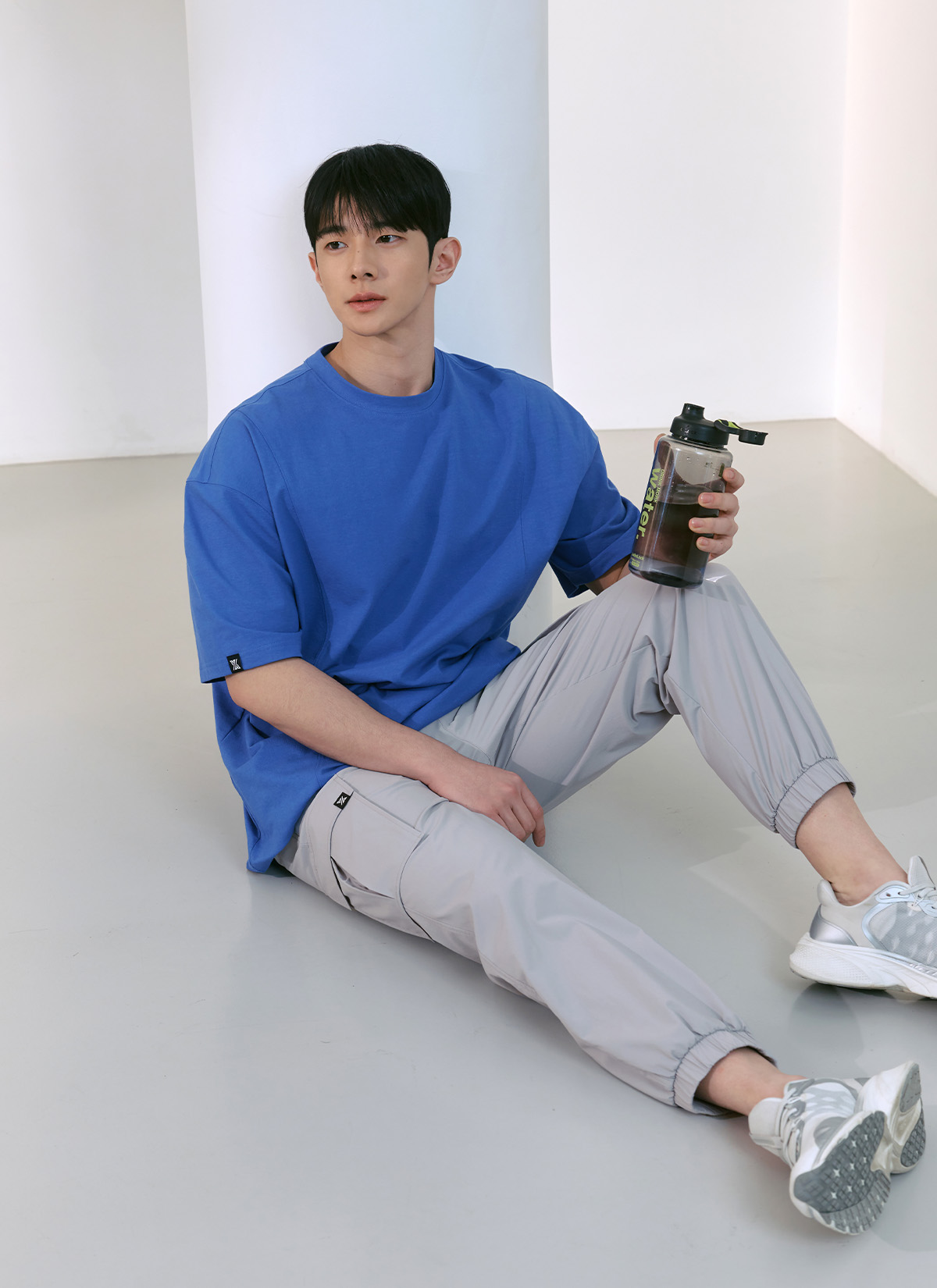 엘라스틱 루즈핏 카고 조거팬츠 상세 이미지 9