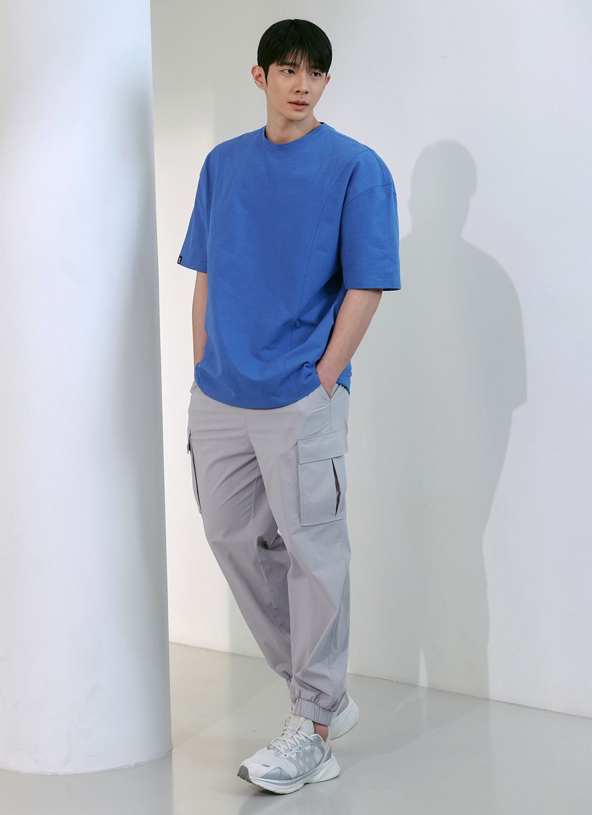 엘라스틱 루즈핏 카고 조거팬츠 상세 이미지 10