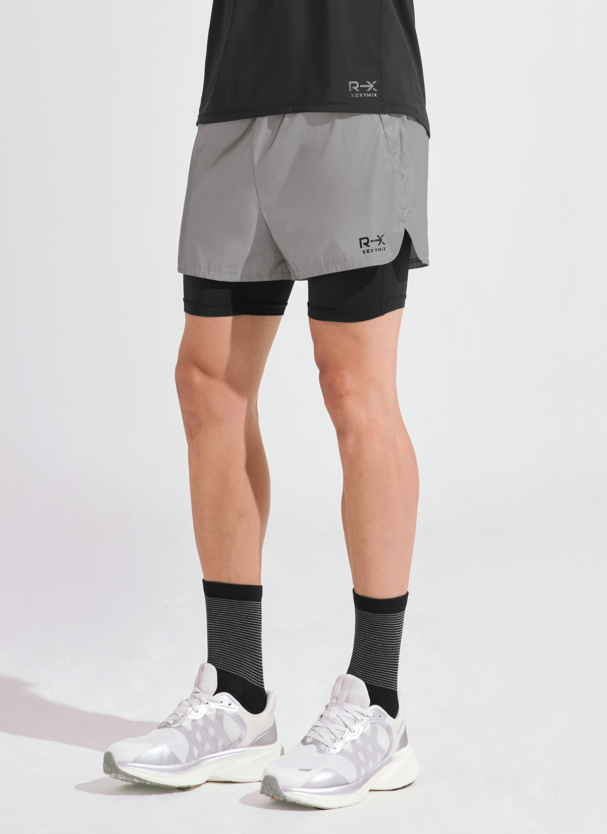 젝시믹스 - RX 맨즈 올오버 리플렉티브 투인원 쇼츠