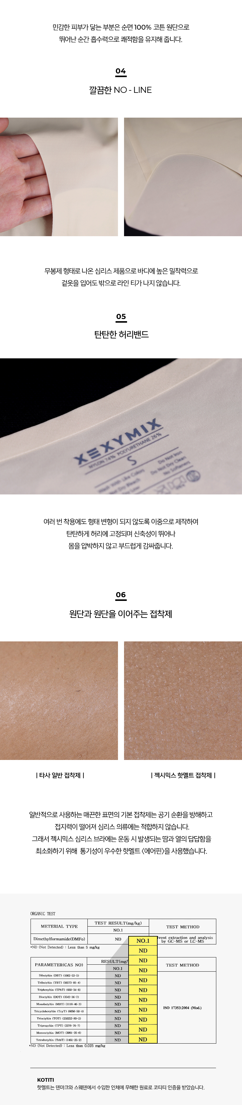 심리스 쇼츠 1+1 상세 이미지 8