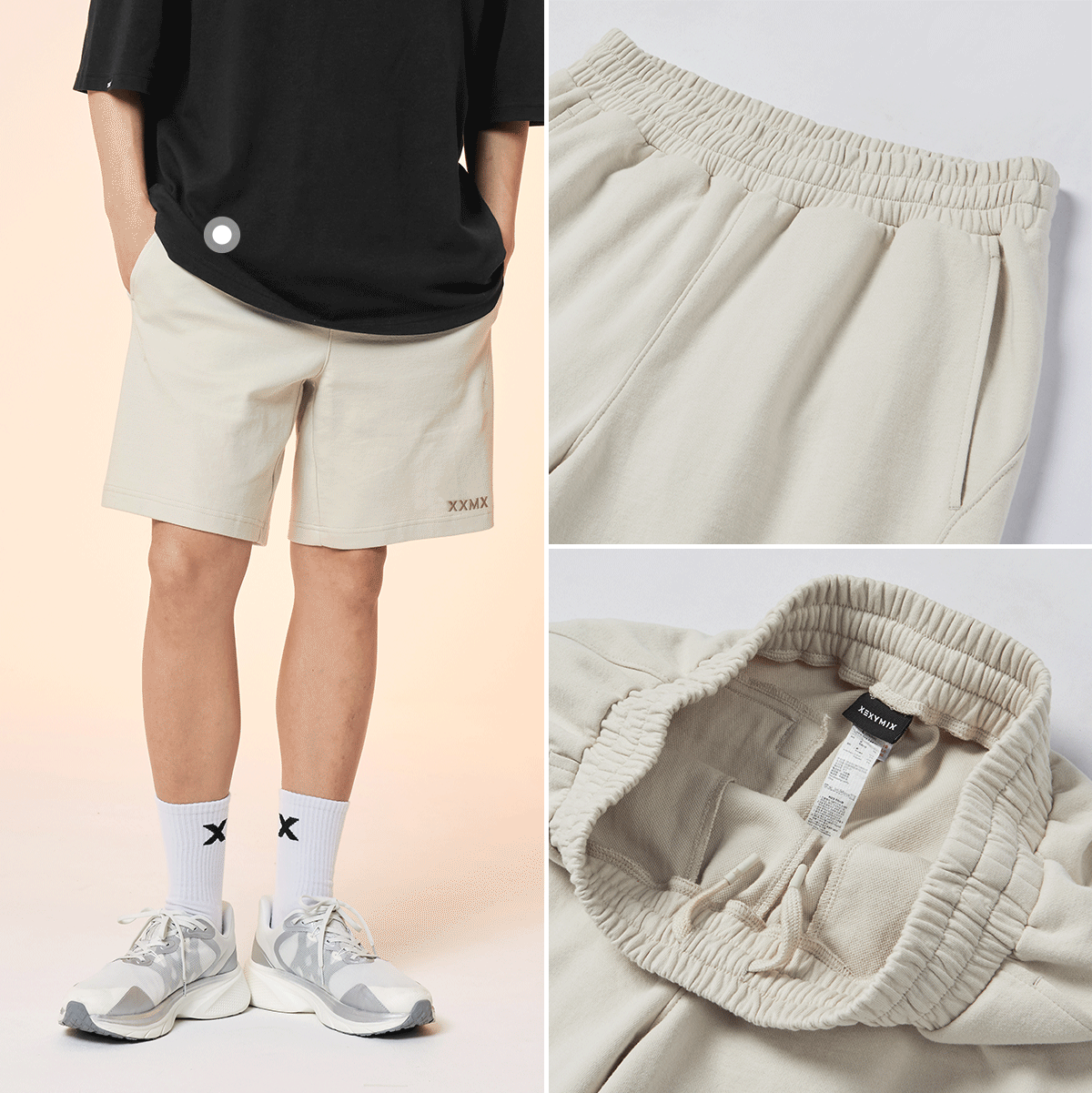 Pique Logo Basic Shorts XEXYMIX SINGAPORE OFFICIAL pique-logo-basic-shorts-xexymix-singapore-official