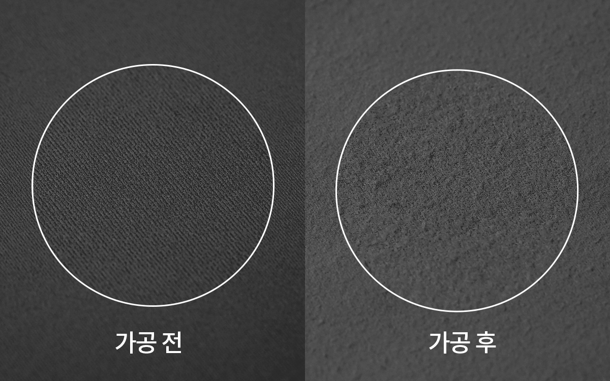 블랙라벨 시그니처 360N 기모 맨즈레깅스 블랙 상세 이미지 14