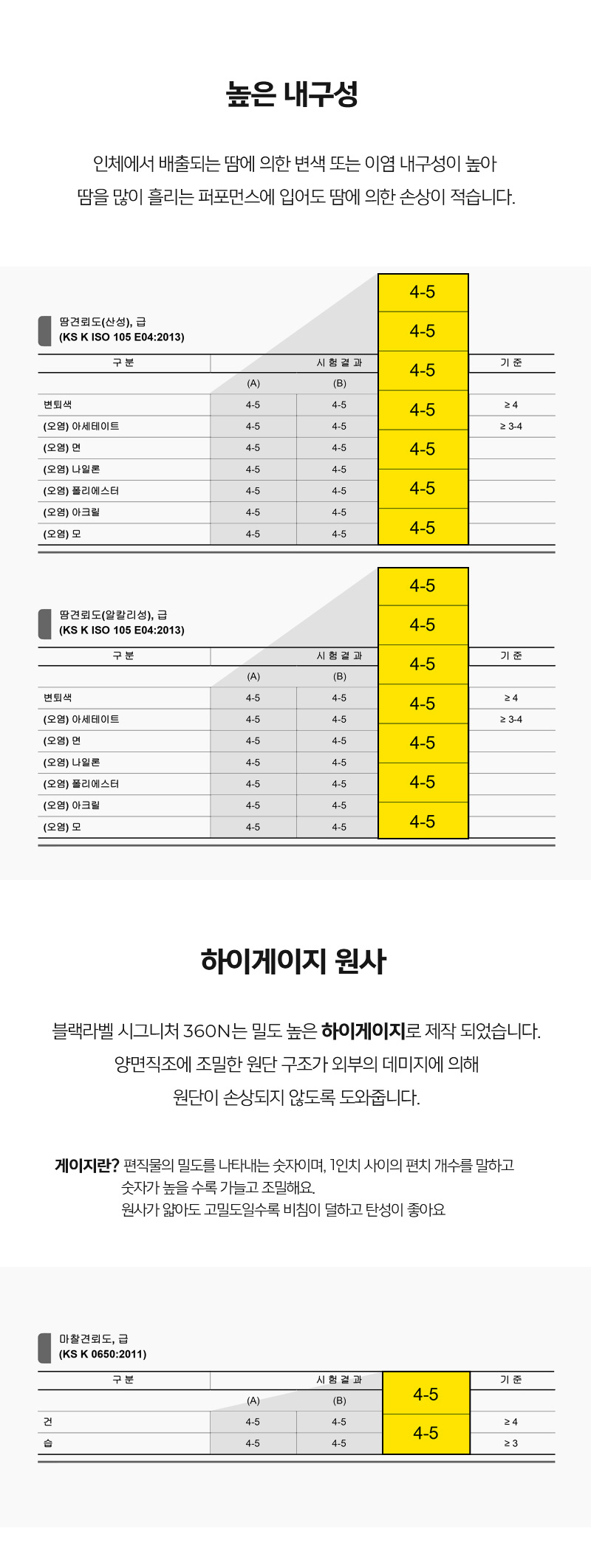 블랙라벨 시그니처 360N 부츠컷 팬츠 1+1 상세 이미지 18