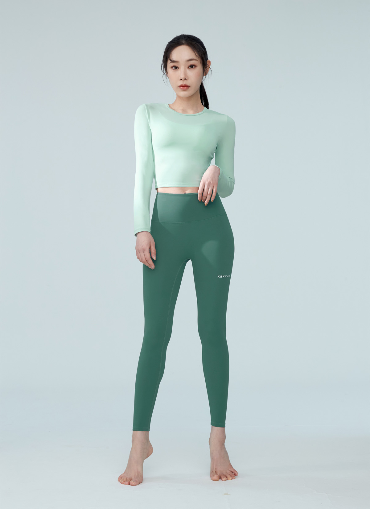 【黑標360N】全方位柔彈緊身褲 XEXYMIX- 瑜珈訓練、美感長褲、1+1超值組 63 9157t egr 03