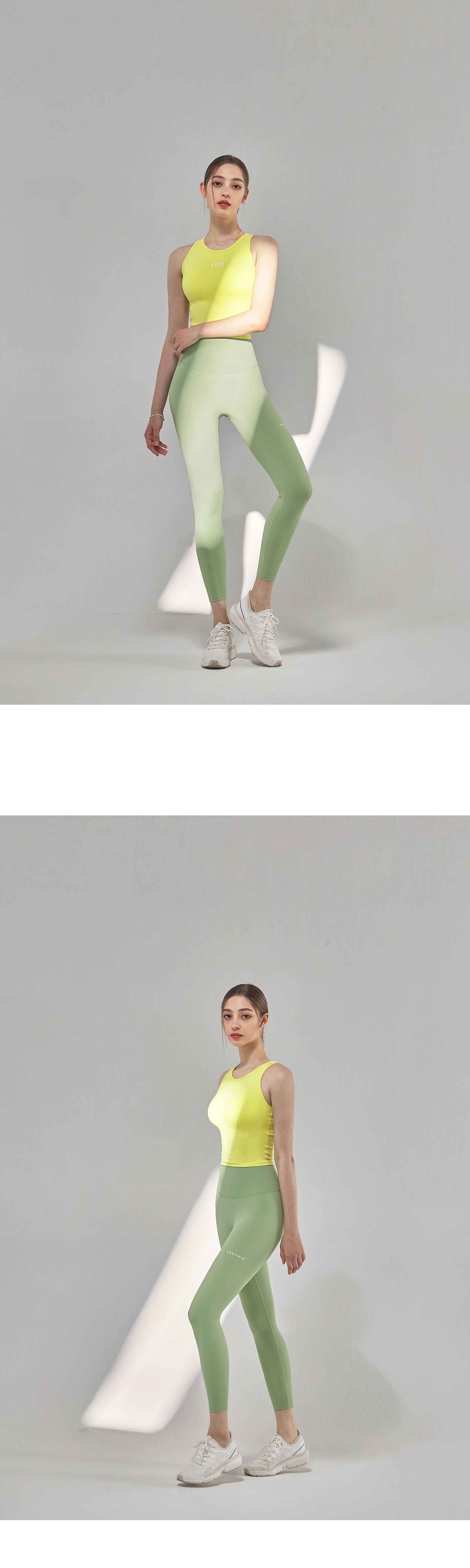 블랙라벨 시그니처 360N 8.5부 레깅스 세이지그린 상세 이미지 24