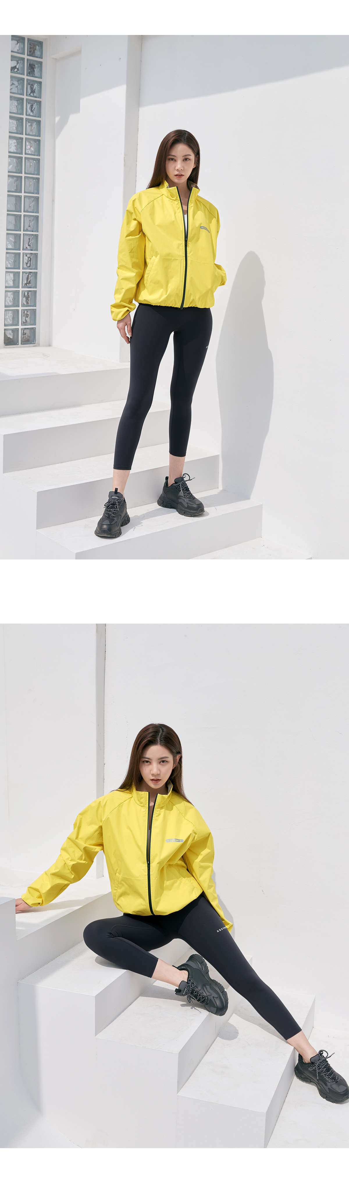 블랙라벨 시그니처 360N 8.5부 레깅스 에보니그레이 상세 이미지 37