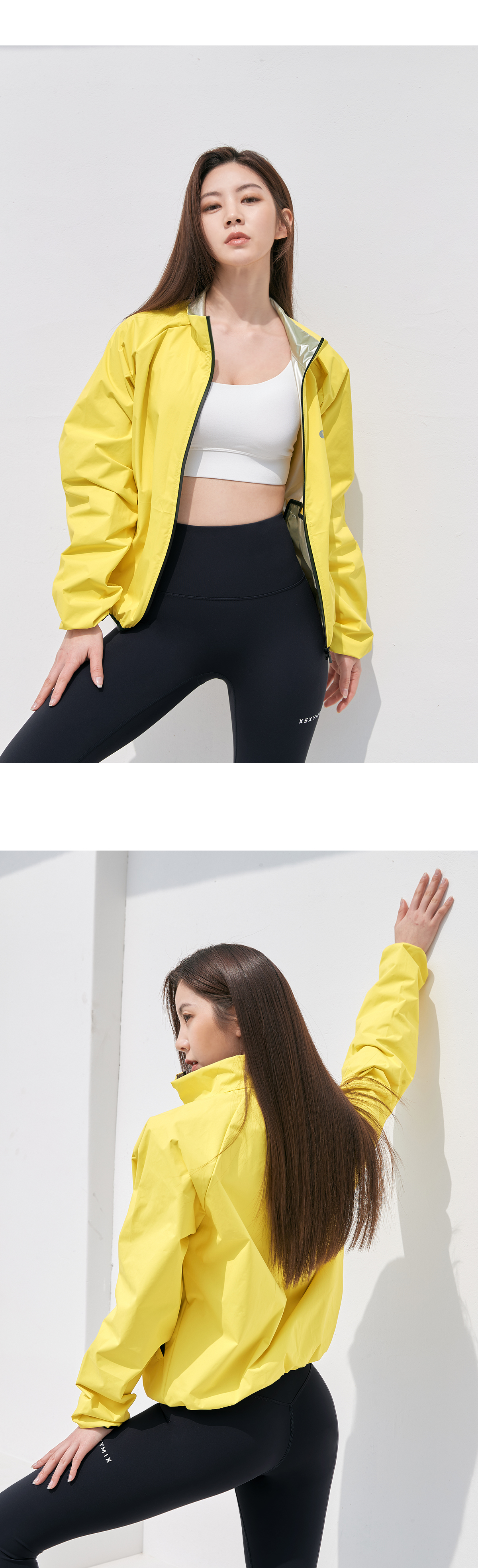 블랙라벨 시그니처 360N 8.5부 레깅스 에보니그레이 상세 이미지 38
