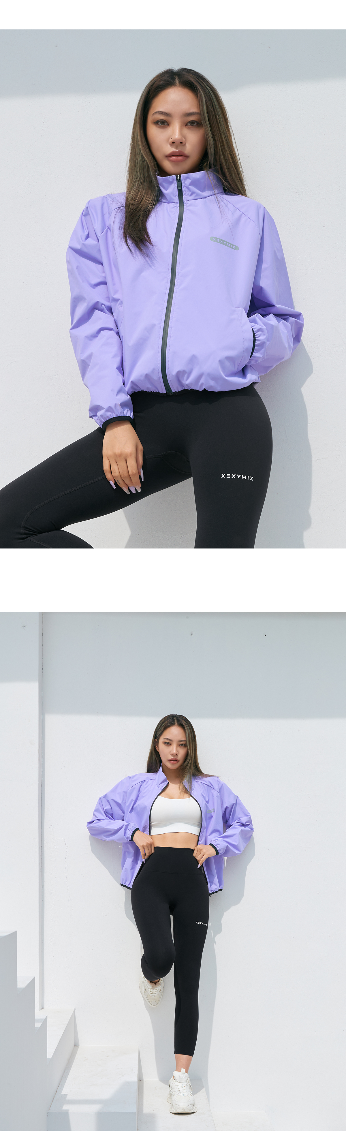 블랙라벨 시그니처 360N 8.5부 레깅스 블랙 상세 이미지 38