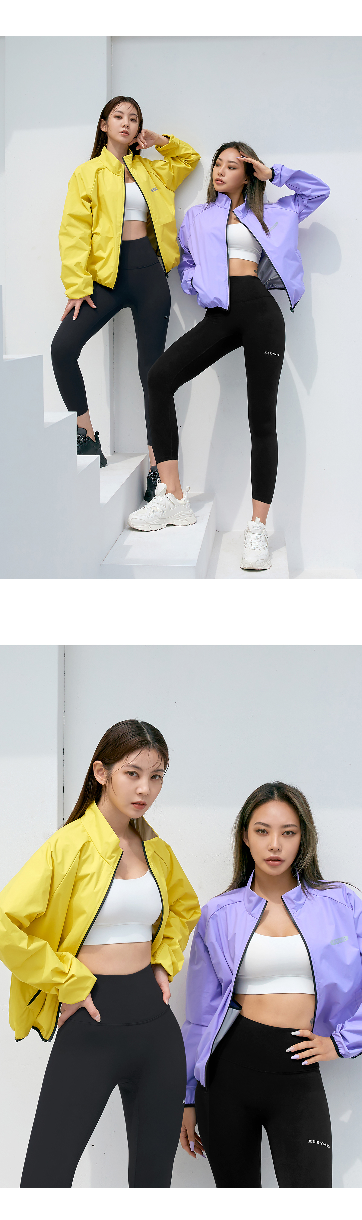 블랙라벨 시그니처 360N 8.5부 레깅스 블랙 상세 이미지 32