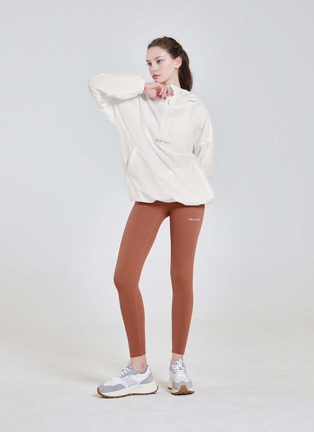 블랙라벨 시그니처 360N 더블플러피 기모 레깅스 상세 이미지 43