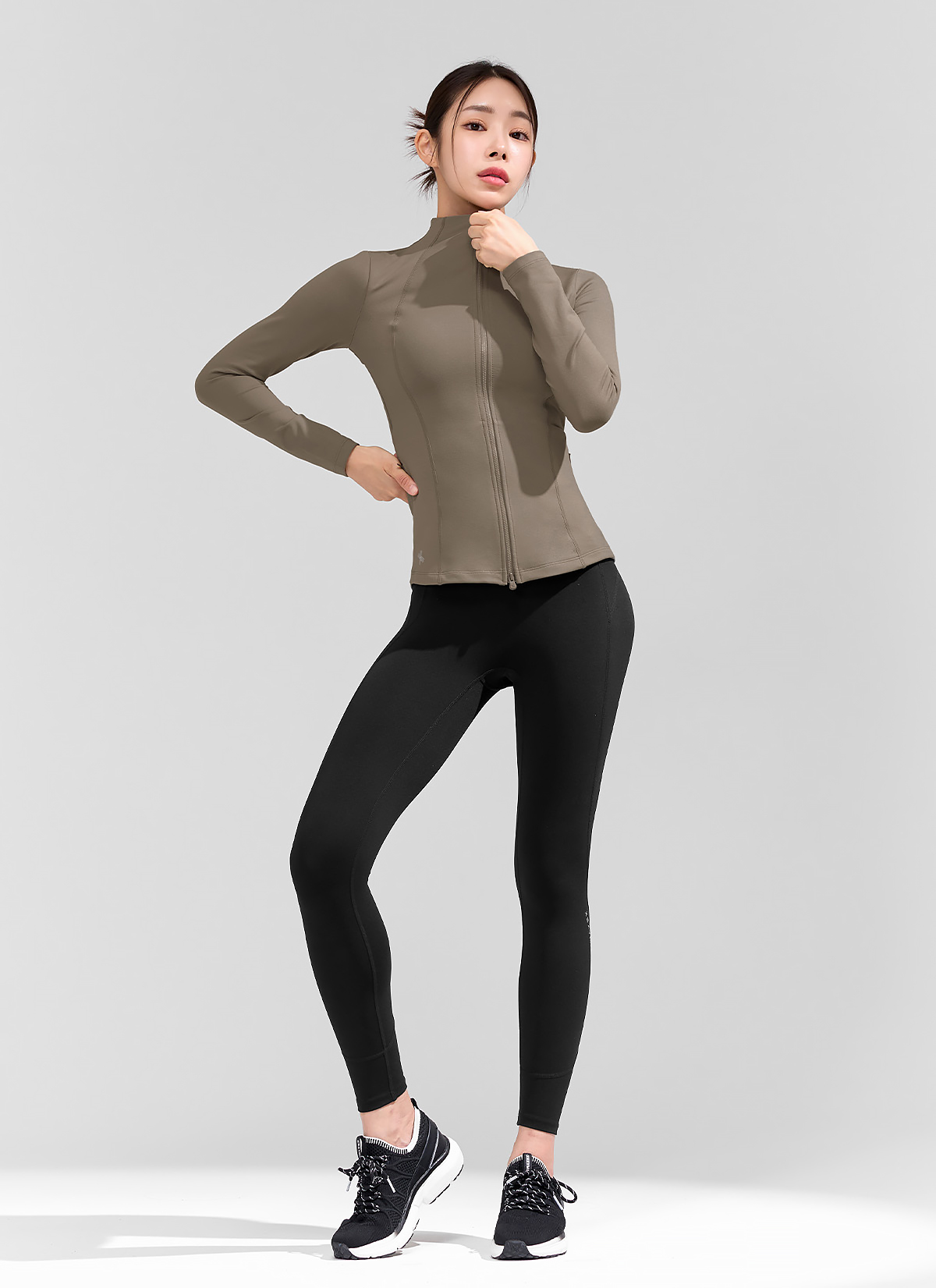블랙라벨 시그니처 360N 하이레이어 레깅스 블랙 상세 이미지 14