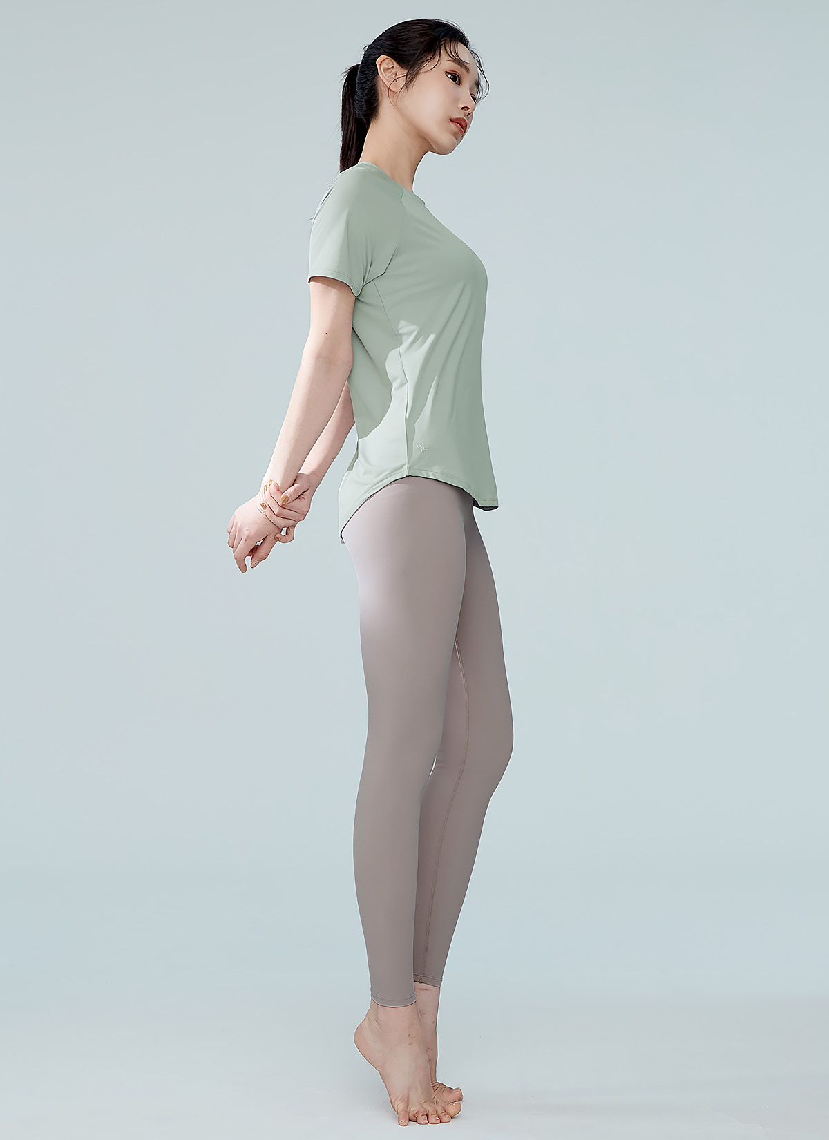 블랙라벨 시그니처 360N 레깅스 로즐리베이지 상세 이미지 32
