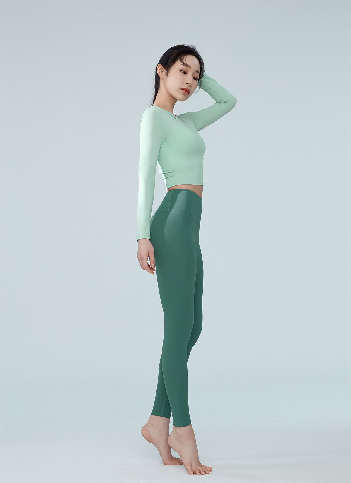 블랙라벨 시그니처 360N 레깅스 에버그린 상세 이미지 30