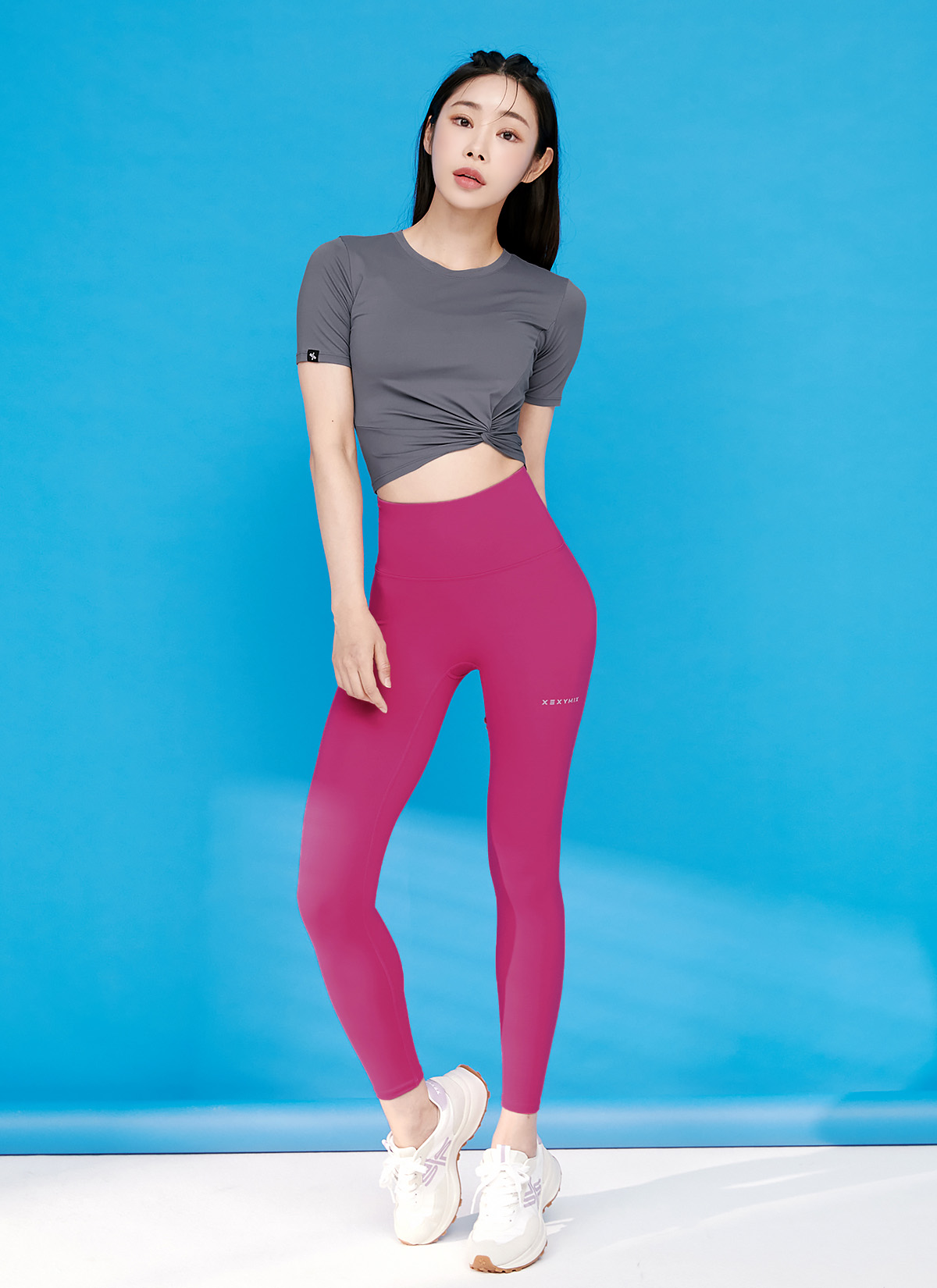 블랙라벨 시그니처 360N 레깅스 핑크크러쉬 상세 이미지 36