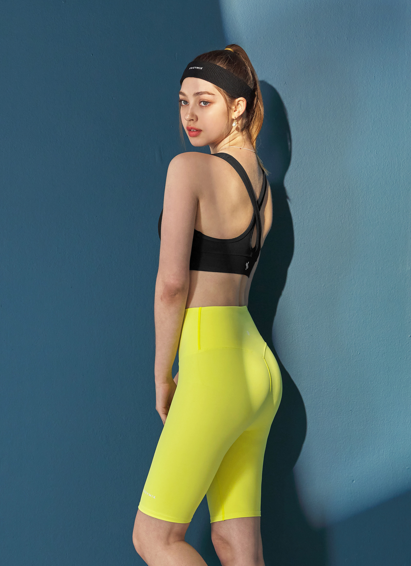 블랙라벨 시그니처 360N 레깅스 4.5부 1+1 상세 이미지 44
